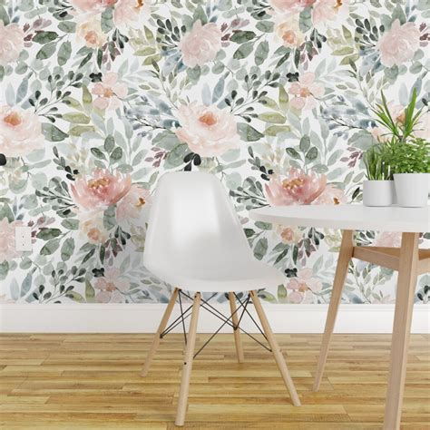 spoonflower wallpaper sale|spoonful peel and stick wallpaper.